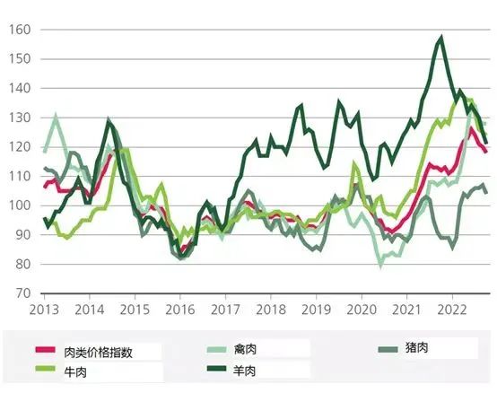 总结展望丨2022年全球肉类供应紧张价格创历史新高，2023年趋势如何？